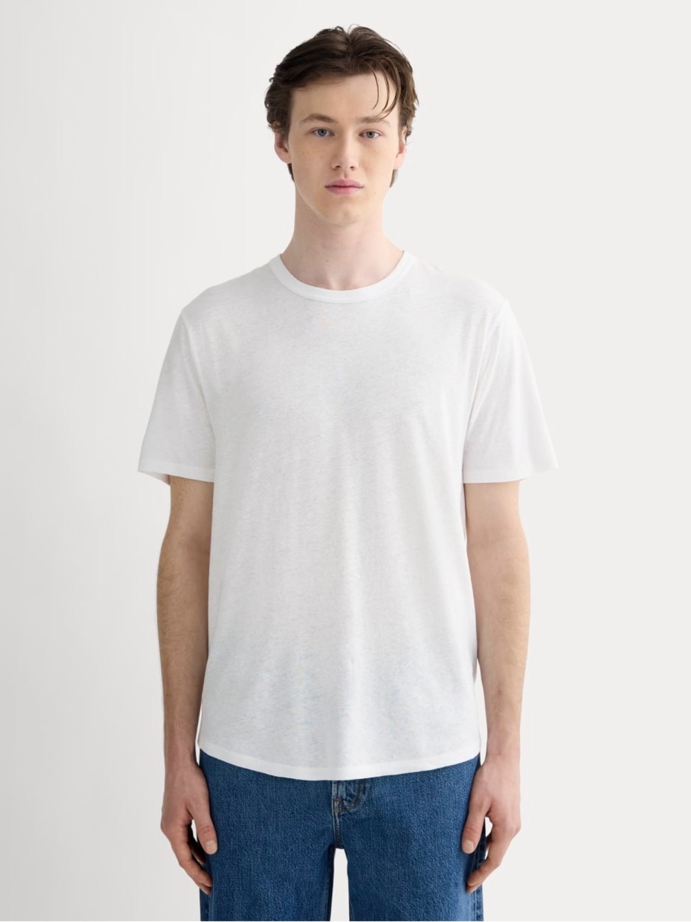 Everlane the Cotton Linen Tee NWOT - Picture 1 of 9